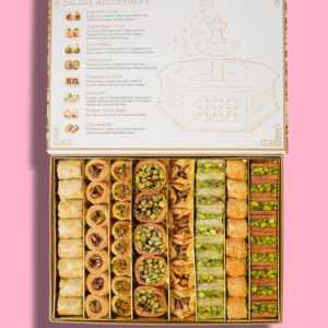 Valentine's Delight Pack: 10 Assorted Large Size Gourmet Baklawa Boxes – Save 10% for Love-Filled Celebrations